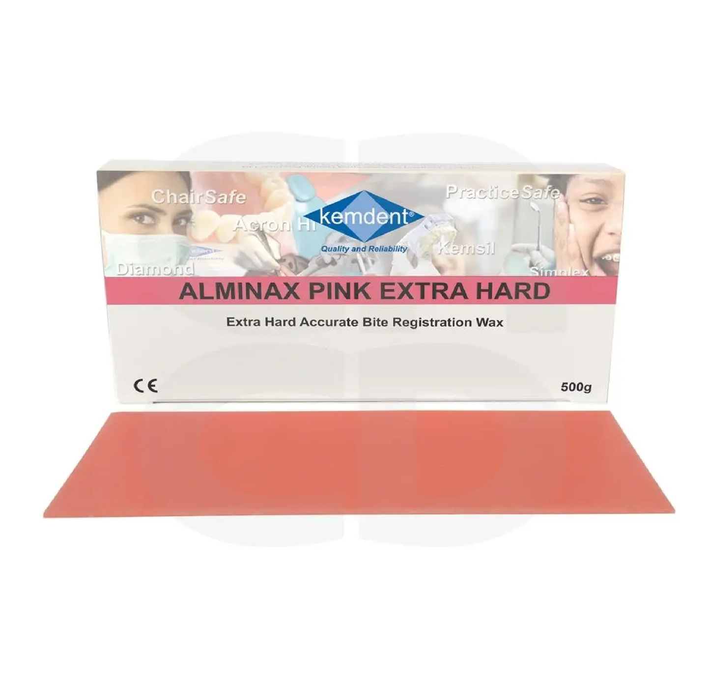 Cire Alminax Pink extra-hard wax - Boîte de 500 g