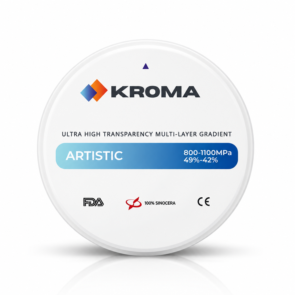 Disque zircone multicouche Kroma Artistic