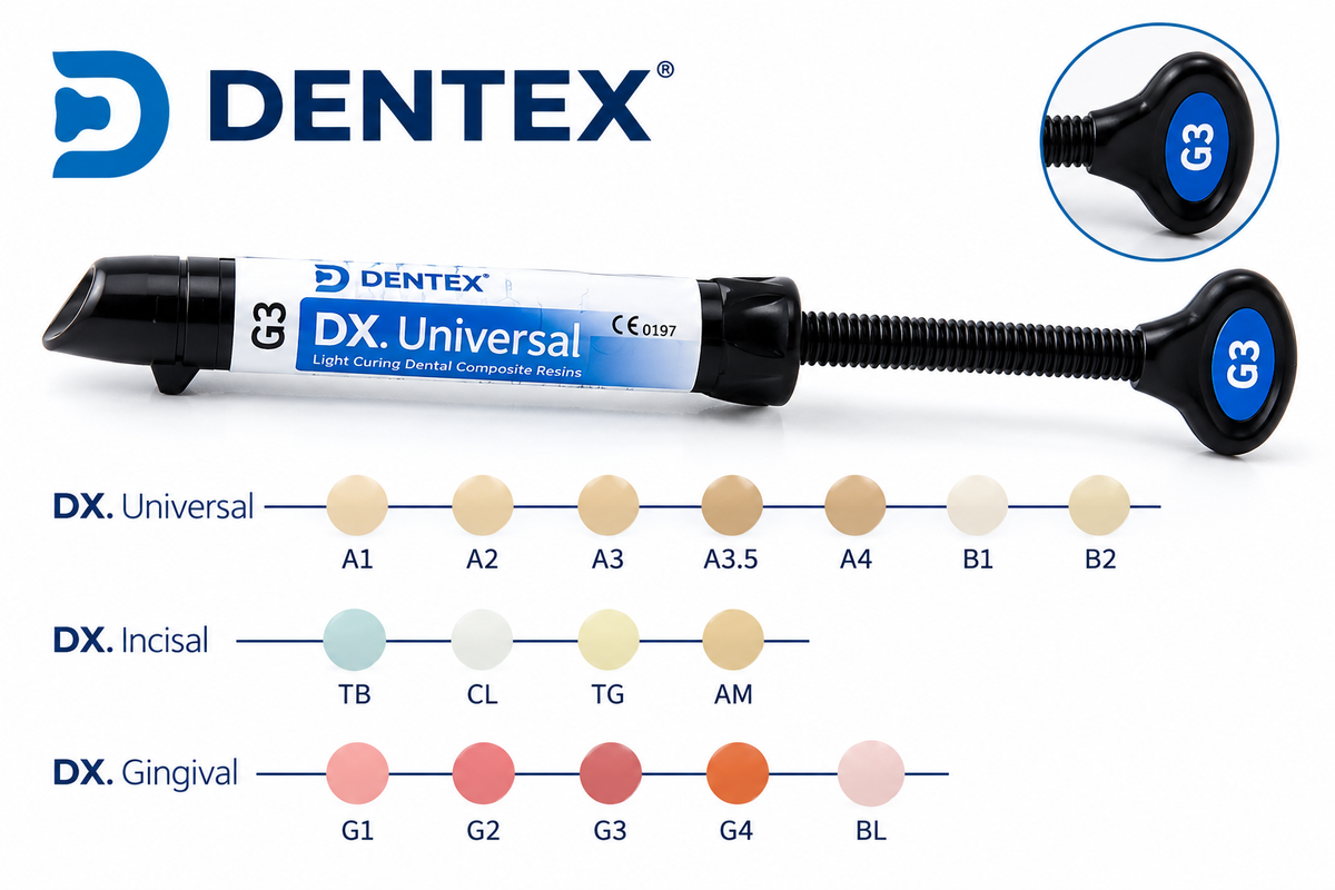 Composite DX G3 pour restaurations cervicales