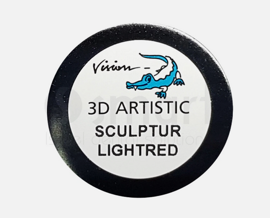 VISION 3D ARTISTIC SCULPTER LIGHTRED