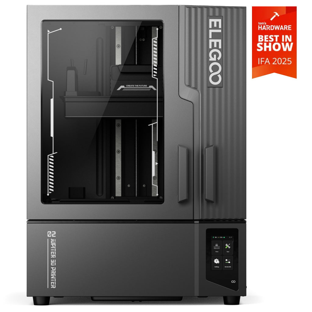 Elegoo Jupiter 2 grand format 14 pouces vue latérale