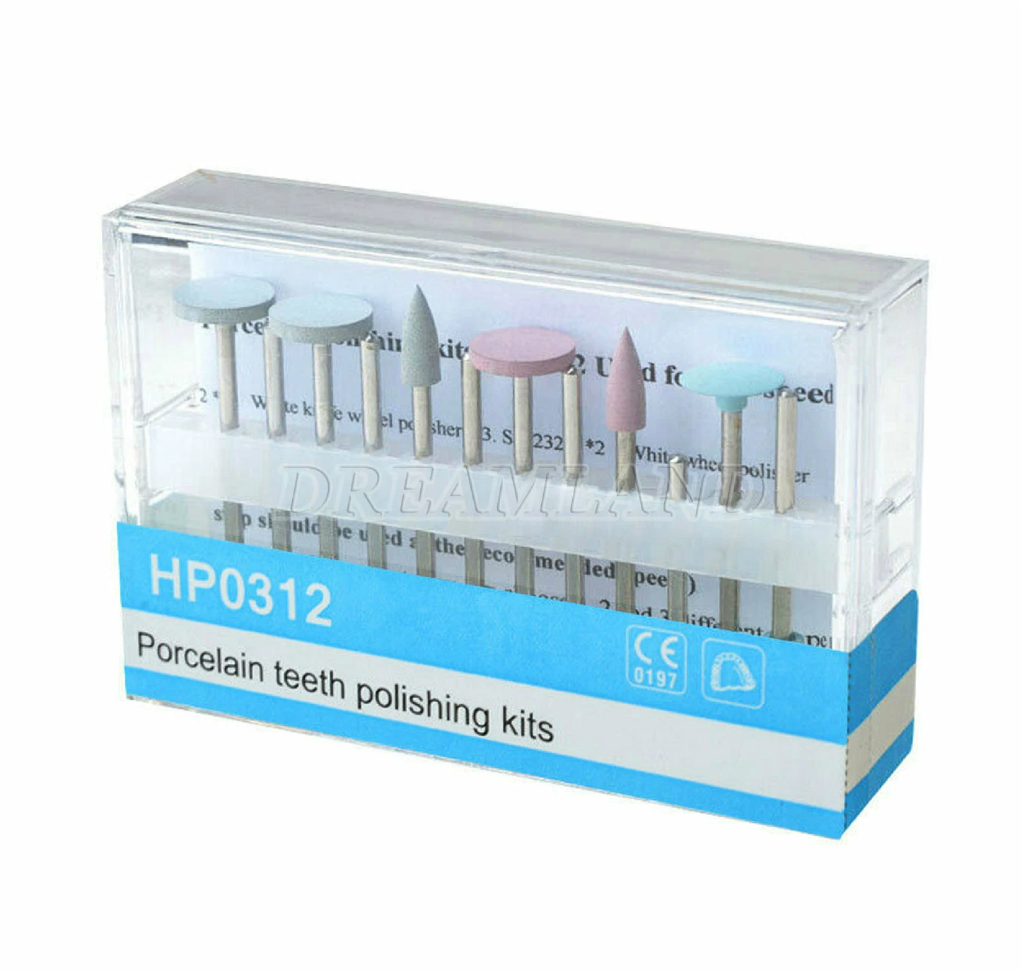 Kit de polissage dentaire en porcelaine HP 0312