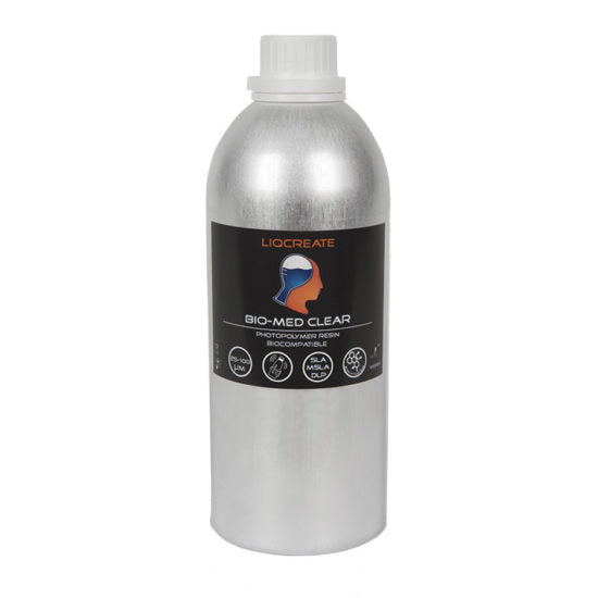 Résine 3D biocompatible Liqcreate Bio-Med Clear