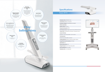 Scanner intraoral sans fil RUNYES 3DS V6