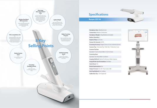 Scanner intraoral sans fil RUNYES 3DS V6