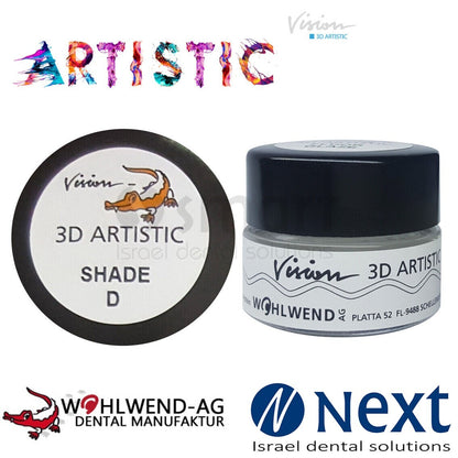 Vision-3D Artistic Shade A 3g - Wohlwend AG
