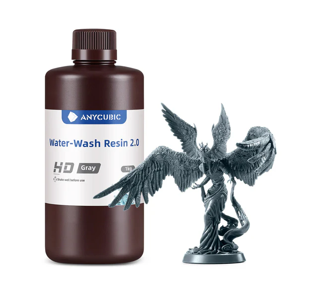 Résine 3D Anycubic Water Wash lavable à l'eau