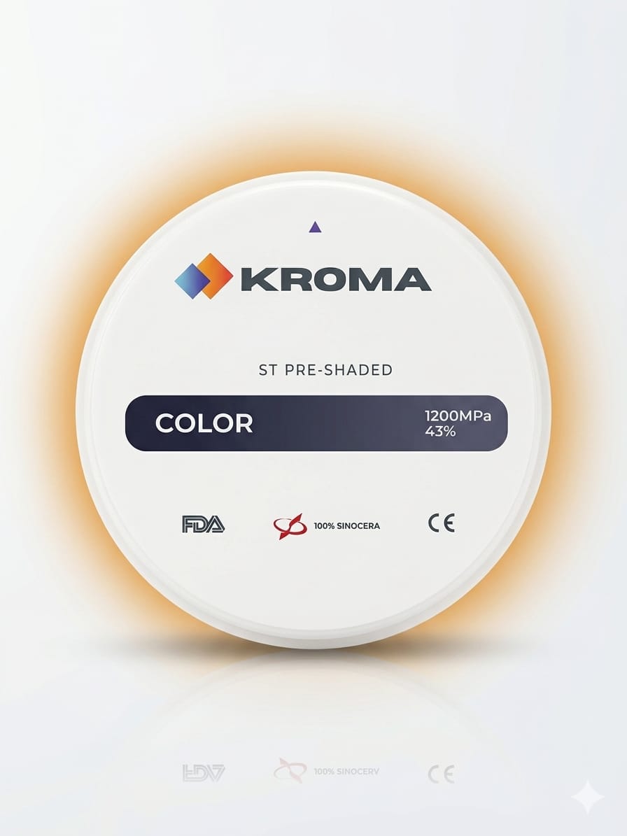 DISQUE ZIRCONE KROMA COLOR
