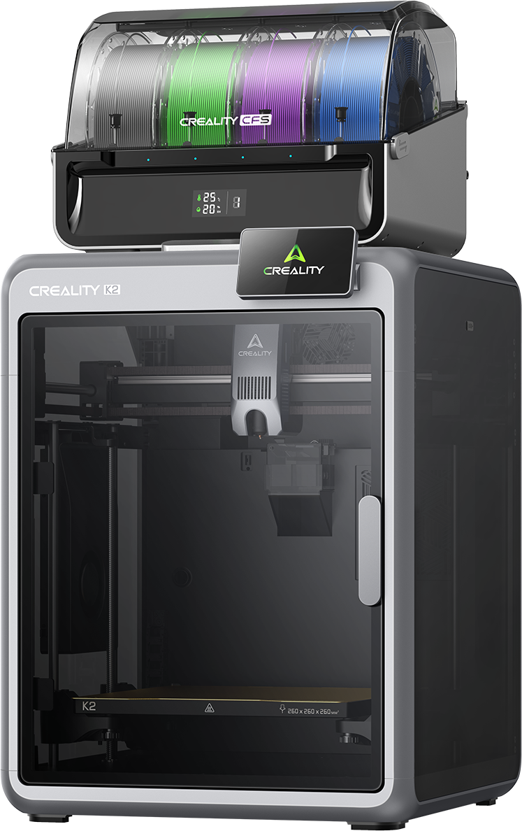 Creality K2 Combo vue avec CFS