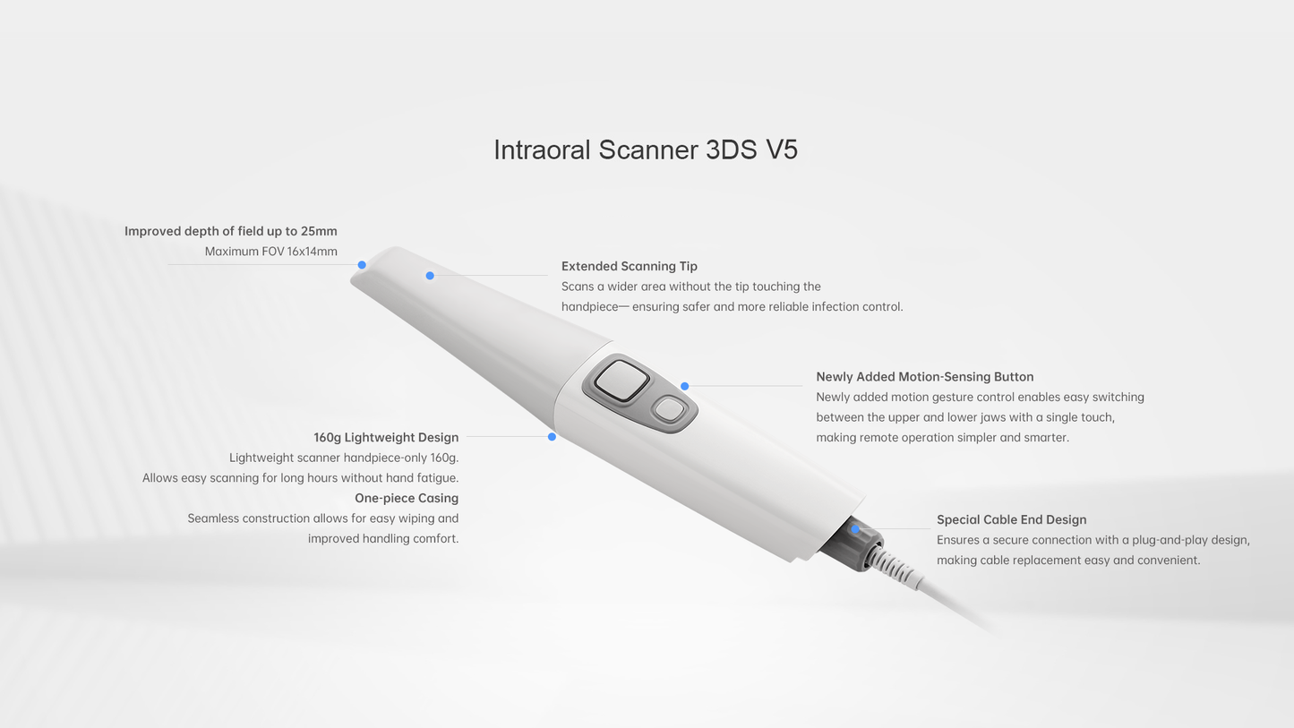 Scanner Intraoral Runyes 3DS V5
