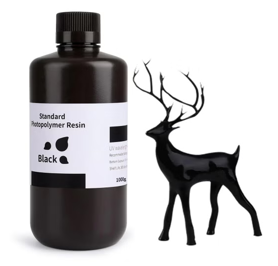 Résine 3D Elegoo Standard noire 1 kg