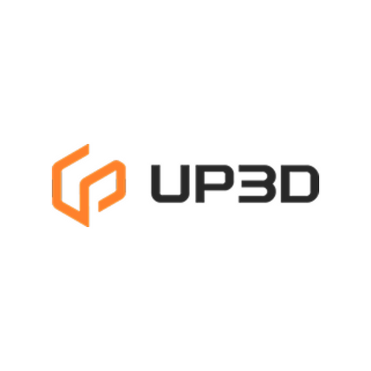 Logo UP3D – fraises CAD/CAM Paragon Tools pour UP3D / Aidite