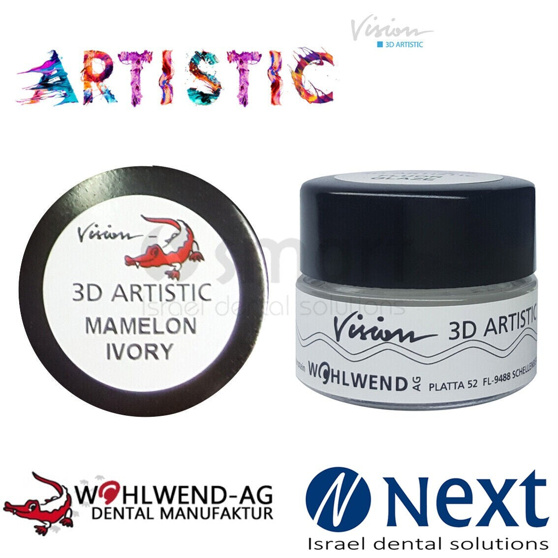 VISION 3D ARTISTIC SCULPTER LIGHTRED