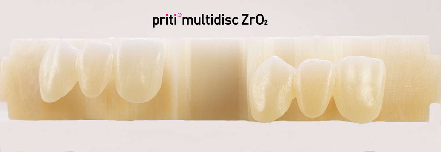 Pritidenta – disque multicouche gradient teinte