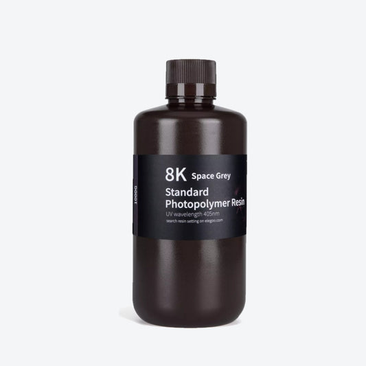 Résine 3D Elegoo 8K Space Grey — fond clair