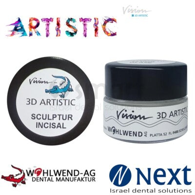 VISION 3D ARTISTIC SCULPTER LIGHTRED